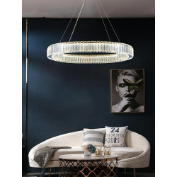 Lampa wisząca glamour LIBERTY 100 złota żyrandol kryształowy Lampa wisząca glamour LIBERTY 100 złota żyrandol kryształowy