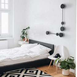 Kinkiet Shadow Clex 2 czarna nowoczesna lampa ścienna Kinkiet Shadow Clex 2 czarna nowoczesna lampa ścienna