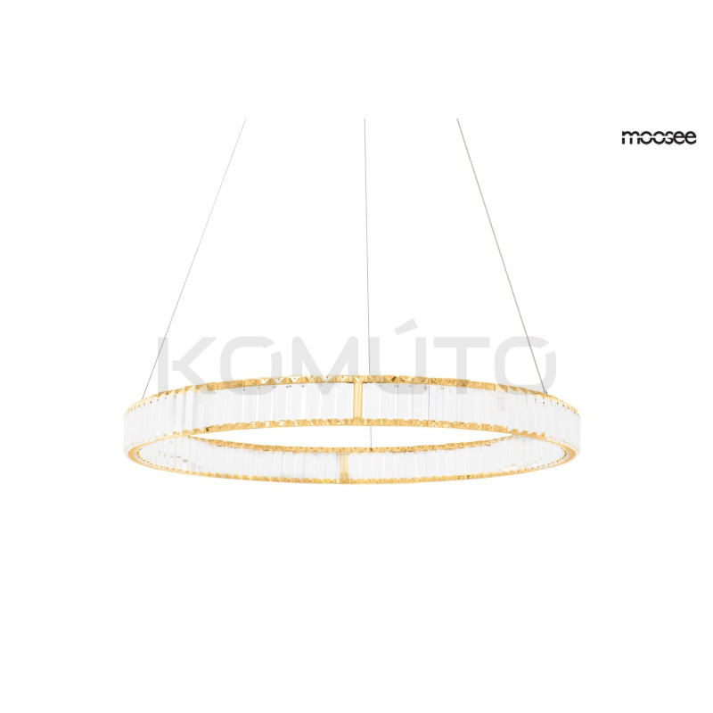 Lampa wisząca glamour LIBERTY 60 złota nowoczesny żyrandol Lampa wisząca glamour LIBERTY 60 złota nowoczesny żyrandol