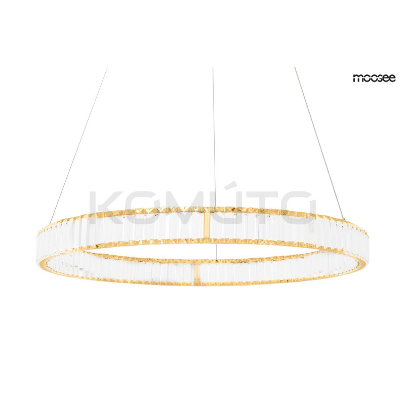 Lampa wisząca glamour LIBERTY 80 złota nowoczesny żyrandol Lampa wisząca glamour LIBERTY 80 złota nowoczesny żyrandol