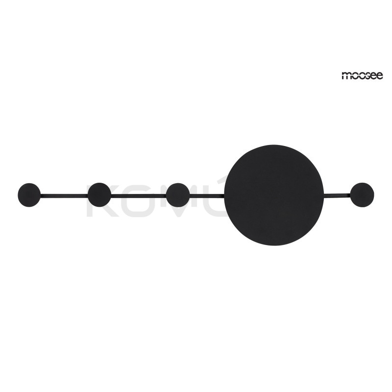 Czarny Kinkiet z wieszakiem z metalu Shadow Hang Czarny Kinkiet z wieszakiem z metalu Shadow Hang