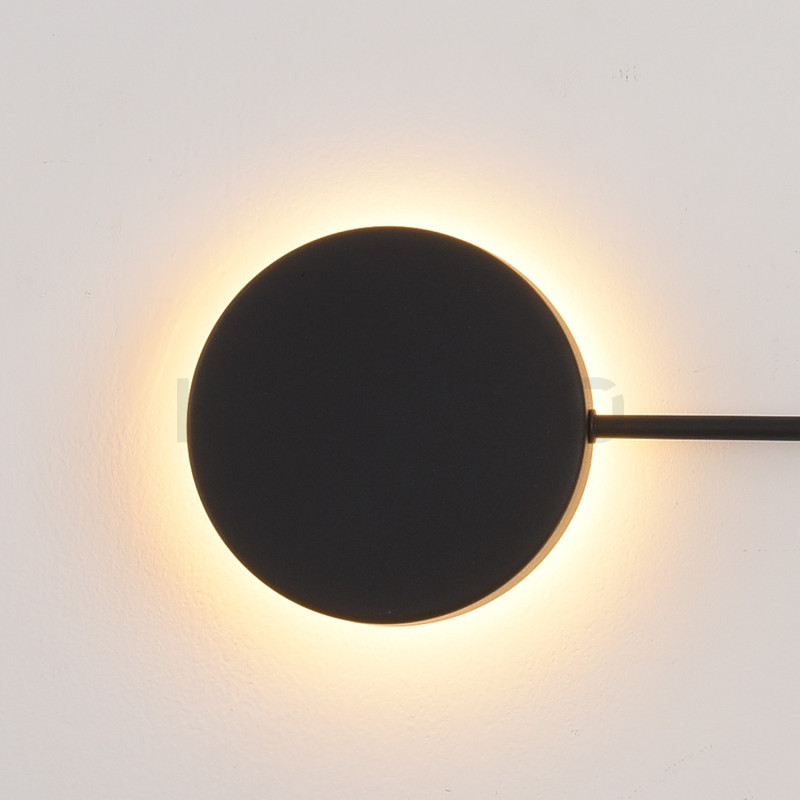 Kinkiet Shadow Clex 4 czarny nowoczesny dekoracyjny element Kinkiet Shadow Clex 4 czarny nowoczesny dekoracyjny element