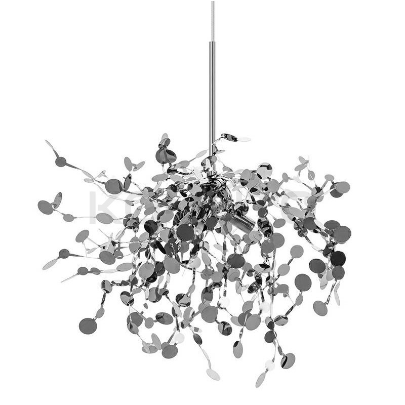 Lampa wisząca glamour MONETE złota lub srebrna