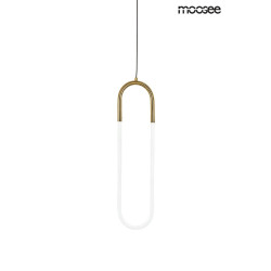 Lampa wisząca glamour PUZO L złota