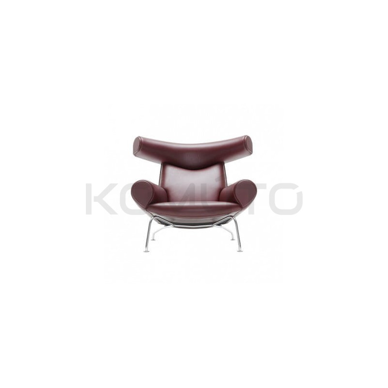 Fotel z podnóżkiem Wół Bauhaus inspirowany projektem OX CHAIR Fotel z podnóżkiem Wół Bauhaus inspirowany projektem OX CHAIR
