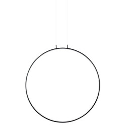 Lampa wisząca geometryczna led CIRCULO 100 czarna