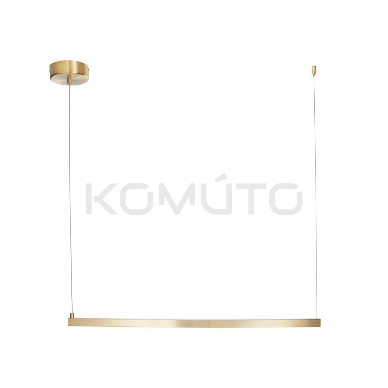 Lampa wisząca glamour Beam 120 nad wyspę