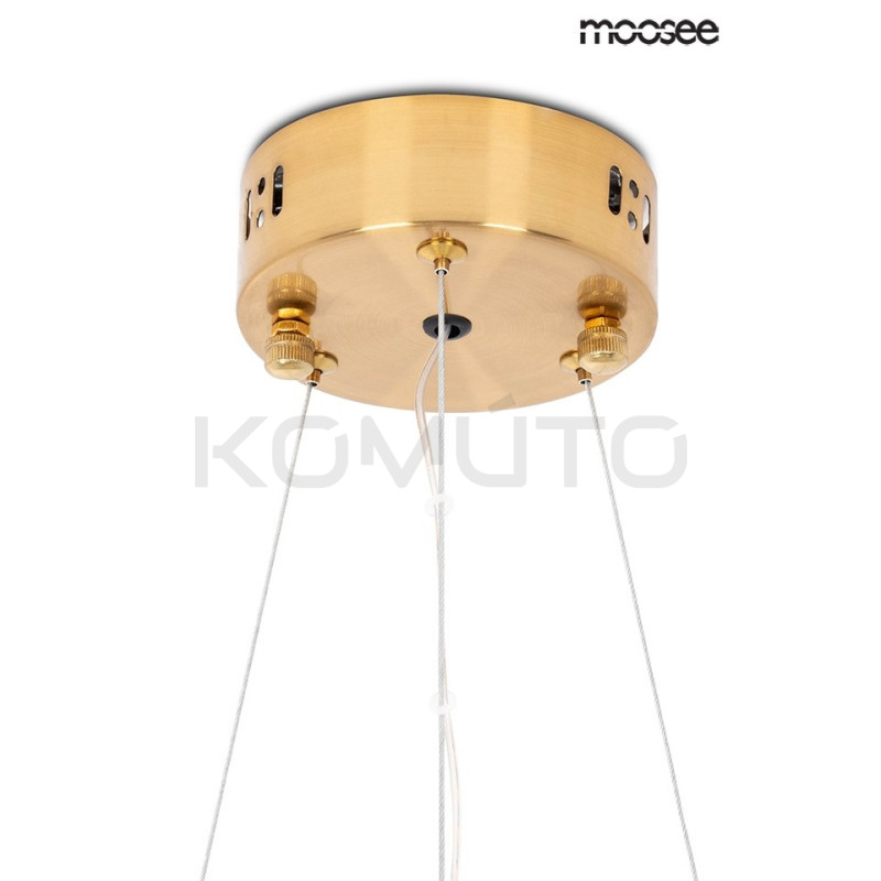 Lampa ALLISIA 60 – złoty blask i kryształowe detale