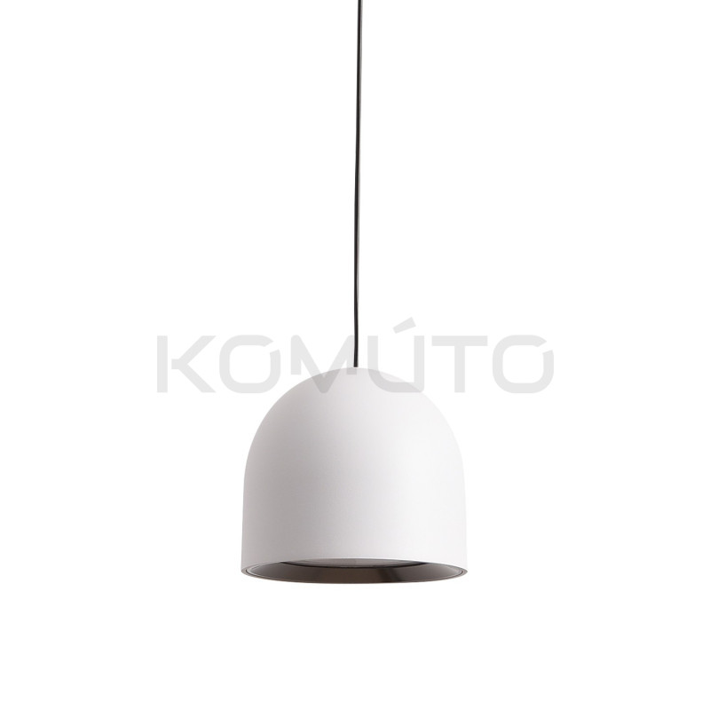 Lampa wisząca  mała Petite Matt kolor biały czarny matowy Lampa wisząca  mała Petite Matt kolor biały czarny matowy