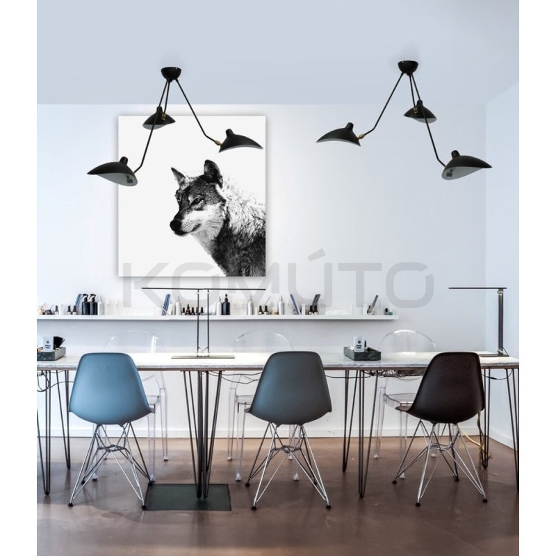 Lampa Raven CRANE-3P TRÓJRAMIENNA 90 CZARNA nowoczesna Lampa Raven CRANE-3P TRÓJRAMIENNA 90 CZARNA nowoczesna