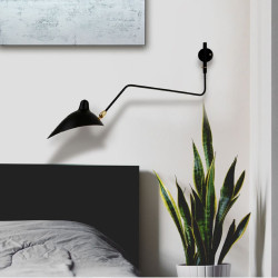 Kinkiet Raven Wall Up nowoczesny czarny regulowany Kinkiet Raven Wall Up nowoczesny czarny regulowany