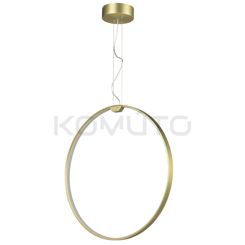 Nowoczesna Lampa wisząca led ACIRCULO 50 złoty okrąg Nowoczesna Lampa wisząca led ACIRCULO 50 złoty okrąg