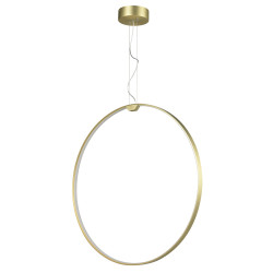 Lampa wisząca geometryczna led ACIRCULO 74 złota