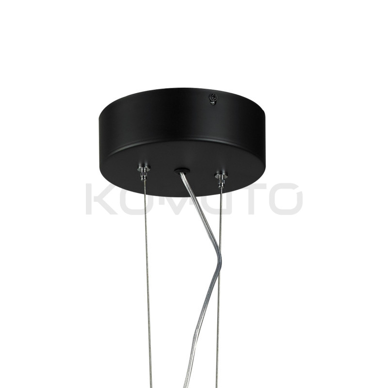 Lampa wisząca geometryczna okrąg led ACIRCULO 50 czarna Lampa wisząca geometryczna okrąg led ACIRCULO 50 czarna