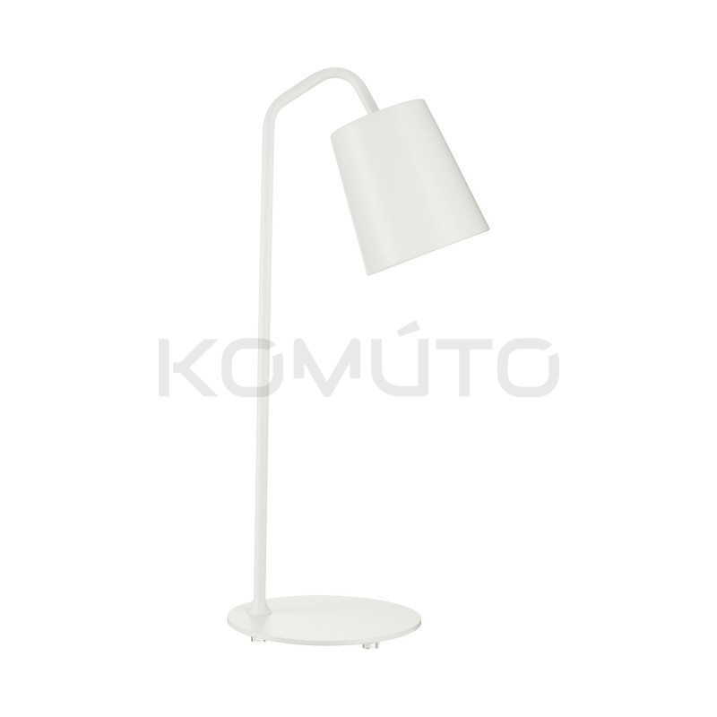 LAMPA STOŁOWA ZEN FLAMINGO biała czarna nowoczesna