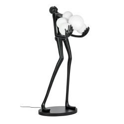 Lampa stojąca rzeźba Człowiek Human