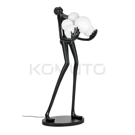 Lampa stojąca rzeźba Człowiek Human