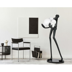 Lampa stojąca rzeźba Człowiek Human Lampa stojąca rzeźba Człowiek Human