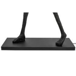 Lampa stojąca rzeźba Człowiek z kwadratem Human square Lampa stojąca rzeźba Człowiek z kwadratem Human square