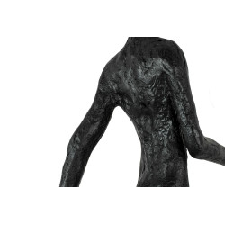 Lampa stojąca rzeźba Człowiek z kwadratem Human square Lampa stojąca rzeźba Człowiek z kwadratem Human square