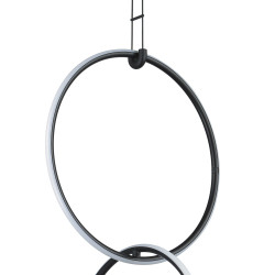 Pionowa lampa z 3 okręgów świecących led CIRCULO COCO obręcze Pionowa lampa z 3 okręgów świecących led CIRCULO COCO obręcze