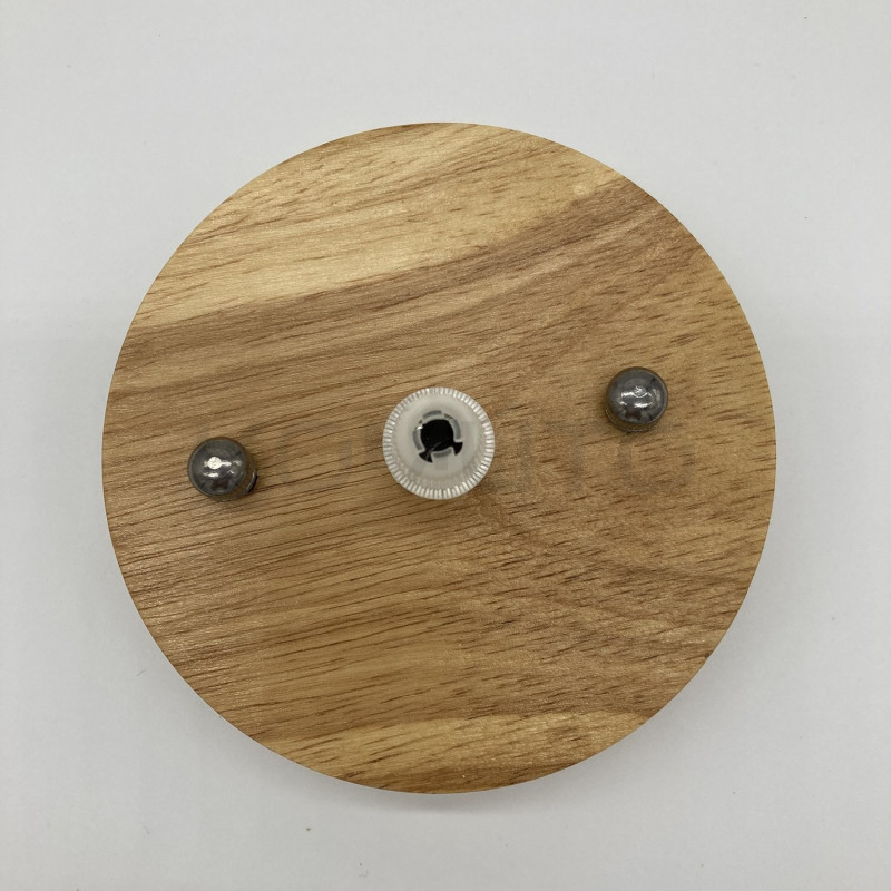 LAMPA WISZĄCA SAUCER 45 CM biała czarna