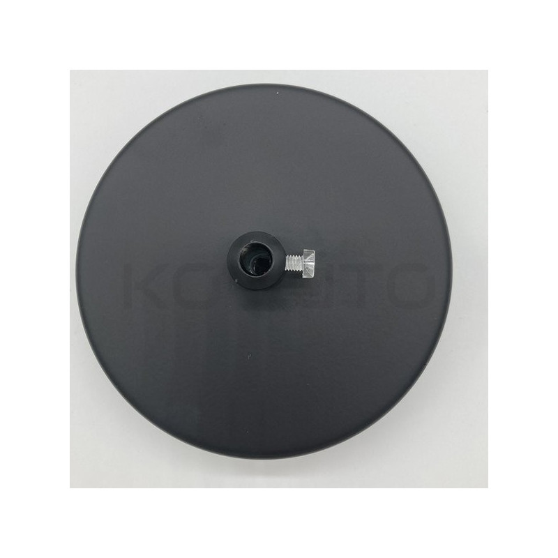 LAMPA WISZĄCA SAUCER 45 CM biała czarna