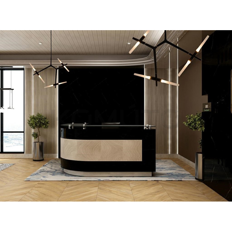 Lampa Wisząca glamour Candelabr 6 złota geometryczna nowoczesna