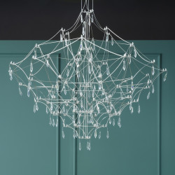 CONSTELATION 77 – żyrandol glamour z kryształkami