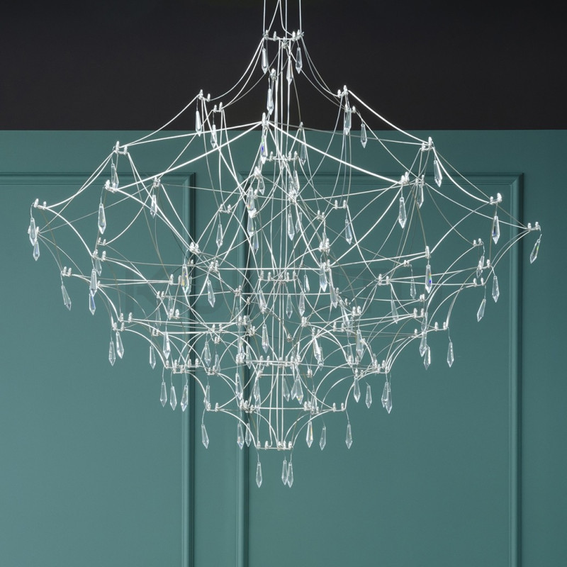 CONSTELATION 77 – żyrandol glamour z kryształkami