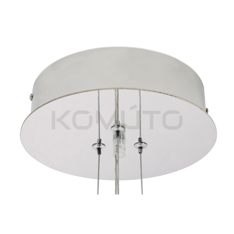 CONSTELATION 100 – srebrny żyrandol glamour z kryształkami CONSTELATION 100 – srebrny żyrandol glamour z kryształkami