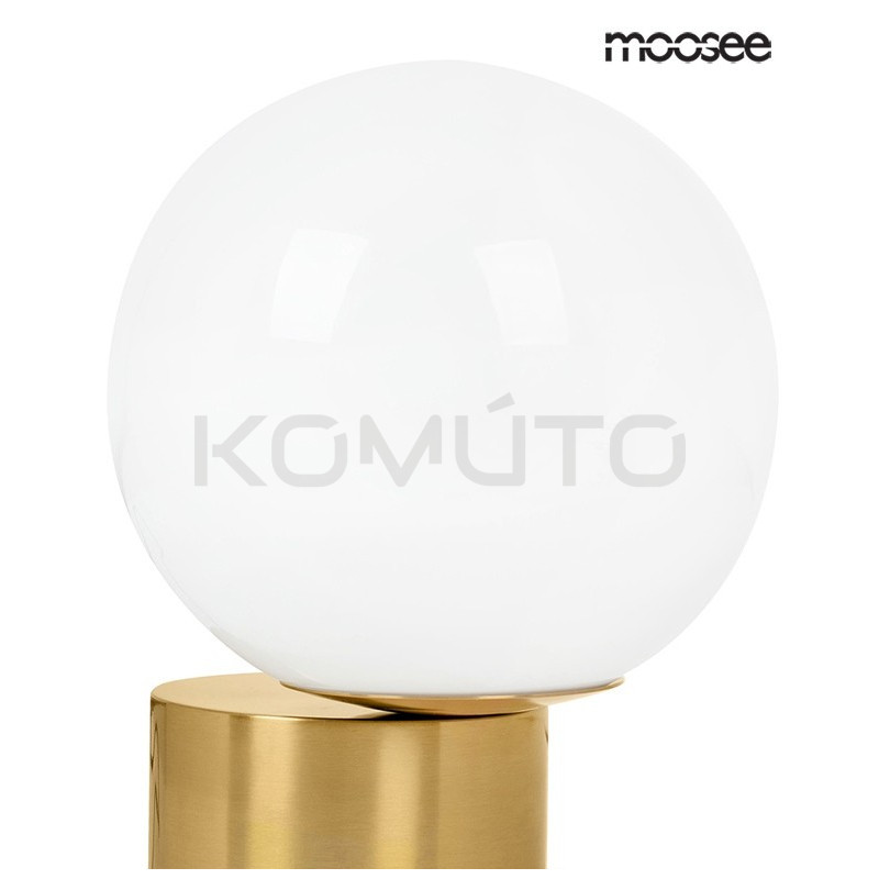 Lampa stołowa PARLA – elegancja w złotym wydaniu do sypialni Lampa stołowa PARLA – elegancja w złotym wydaniu do sypialni