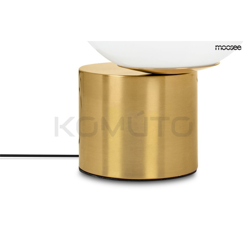 Lampa stołowa PARLA – elegancja w złotym wydaniu do sypialni Lampa stołowa PARLA – elegancja w złotym wydaniu do sypialni