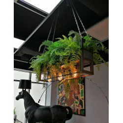 Lampa wisząca doniczka Semira – elegancja i natura