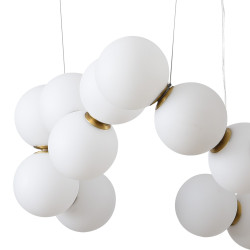 Lampa wisząca CORALLI 80 – biżuteryjny design białych korali Lampa wisząca CORALLI 80 – biżuteryjny design białych korali