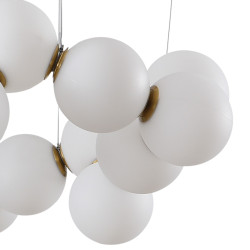 Lampa wisząca CORALLI 80 – biżuteryjny design białych korali Lampa wisząca CORALLI 80 – biżuteryjny design białych korali