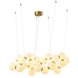 Lampa wisząca CORALLI 100 – biżuteryjny design i mosiądz Lampa wisząca CORALLI 100 – biżuteryjny design i mosiądz