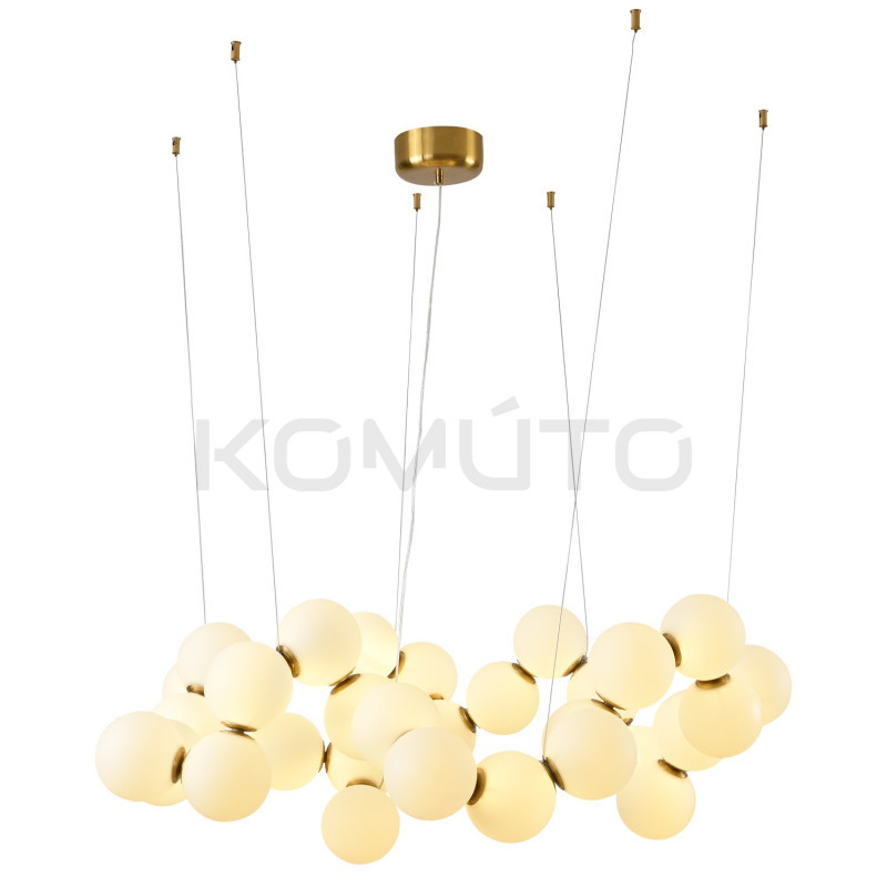 Lampa wisząca CORALLI 100 – biżuteryjny design i mosiądz Lampa wisząca CORALLI 100 – biżuteryjny design i mosiądz