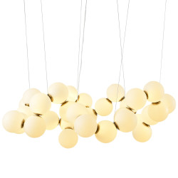 Lampa wisząca CORALLI 100 – biżuteryjny design i mosiądz Lampa wisząca CORALLI 100 – biżuteryjny design i mosiądz