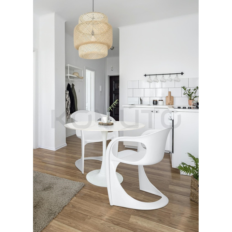 Okrągły Stół Tulip Skinny Premium Kamień 90