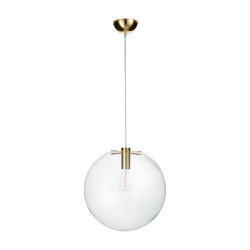 LAMPA WISZĄCA Glamour TONDA SANDRA ZŁOTA 40