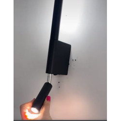 Kinkiet nowoczesny regulowany PERISCOPE czarny Kinkiet nowoczesny regulowany PERISCOPE czarny