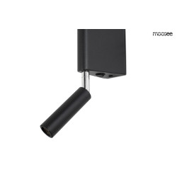 Kinkiet nowoczesny regulowany PERISCOPE czarny Kinkiet nowoczesny regulowany PERISCOPE czarny