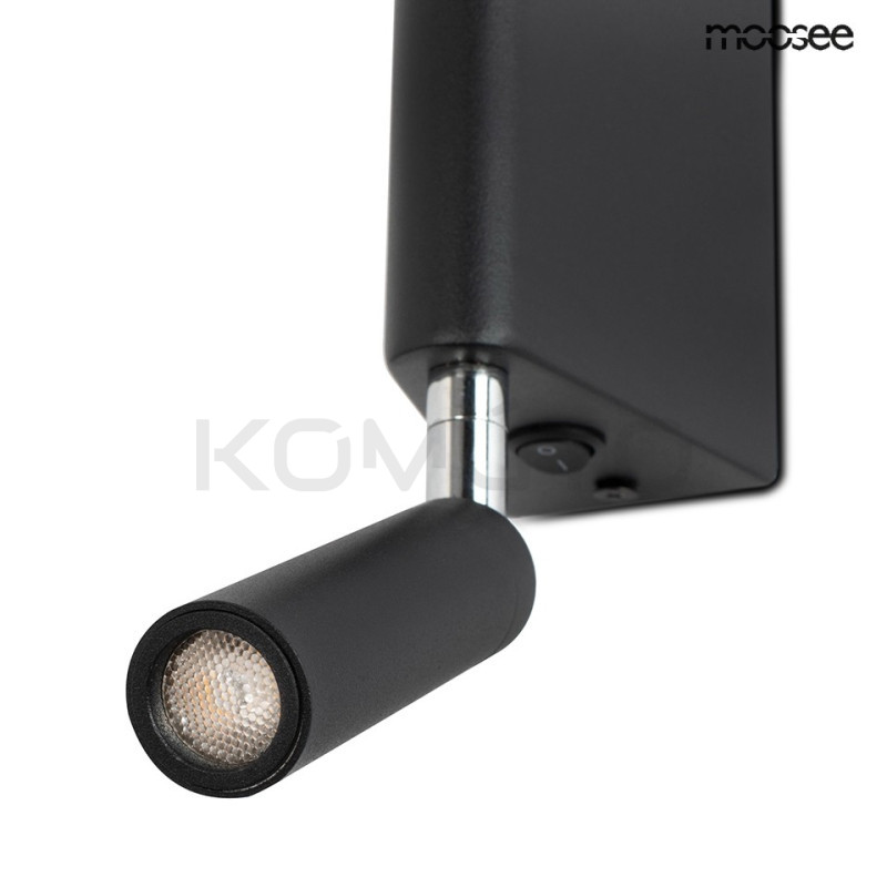 Kinkiet nowoczesny regulowany PERISCOPE czarny Kinkiet nowoczesny regulowany PERISCOPE czarny