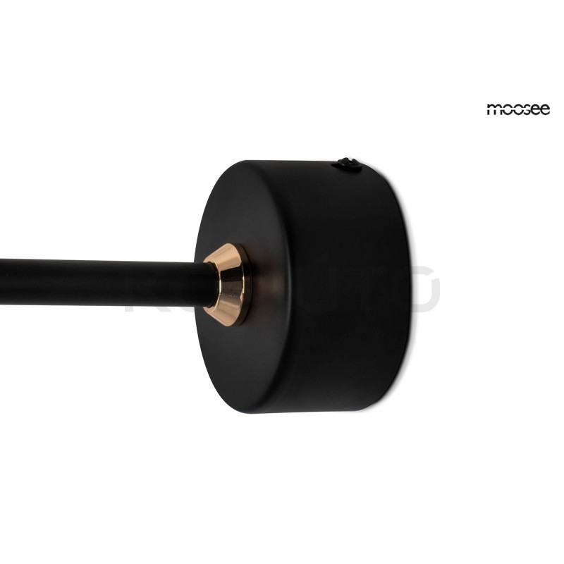 Kinkiet glamour BIRD ptaszek złoty słowik na gałązce