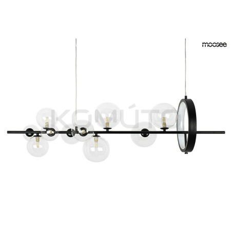 Długa Lampa wisząca ALURE Line 120 nad długi stół nad wyspę