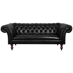 Sofa Chesterfield Maruna skóra 2 os.