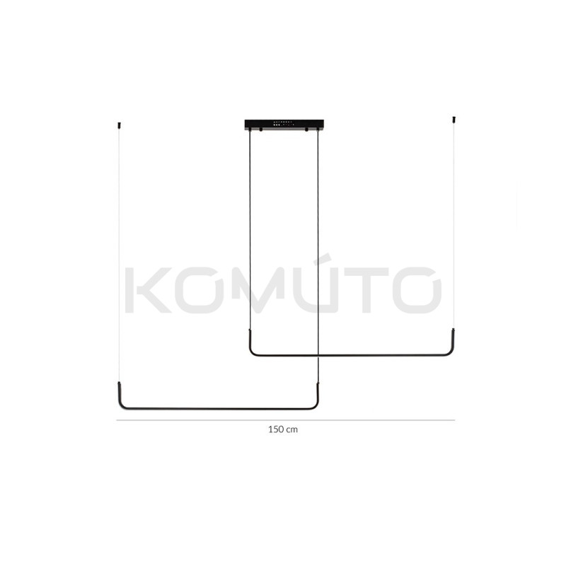 SHAPE Duo 120 – idealna lampa nad długi stół