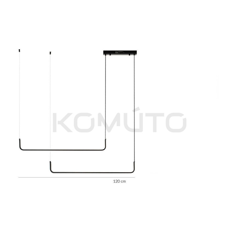 SHAPE Duo 120 – idealna lampa nad długi stół
