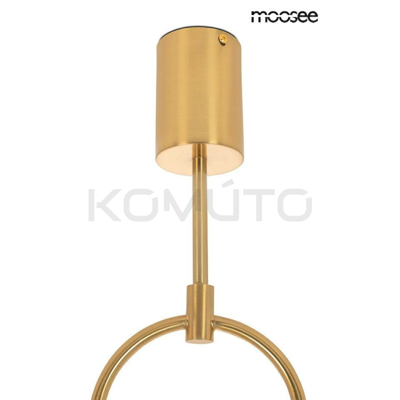 Lampa wisząca glamour LOW złota Lampa wisząca glamour LOW złota